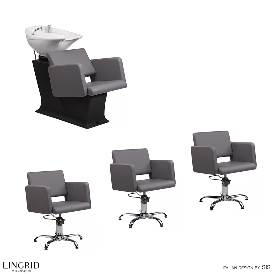 Kirpyklos komplektas Lea  3+1 Kirpyklos komplektas Lea  3+1